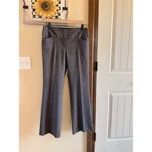 Vintage Y2K Low Rise Slacks Women's Size 7 Brown Bootcut Leg Pants Workwear